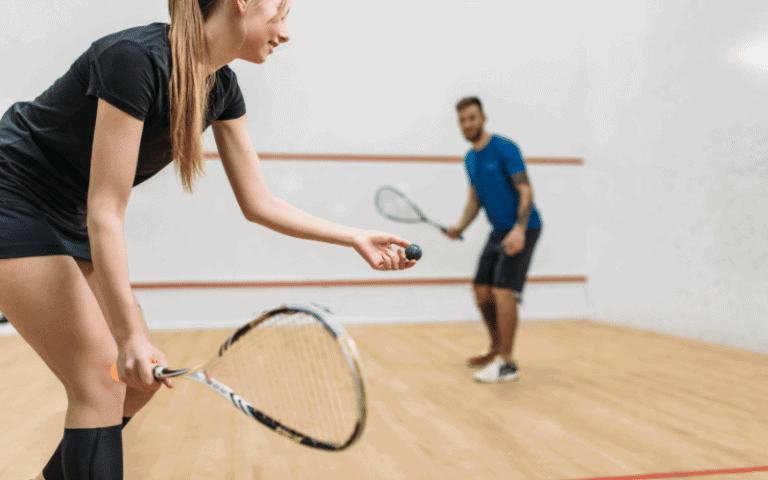 A person carefully stepping around scattered squash on the ground to avoid injuries